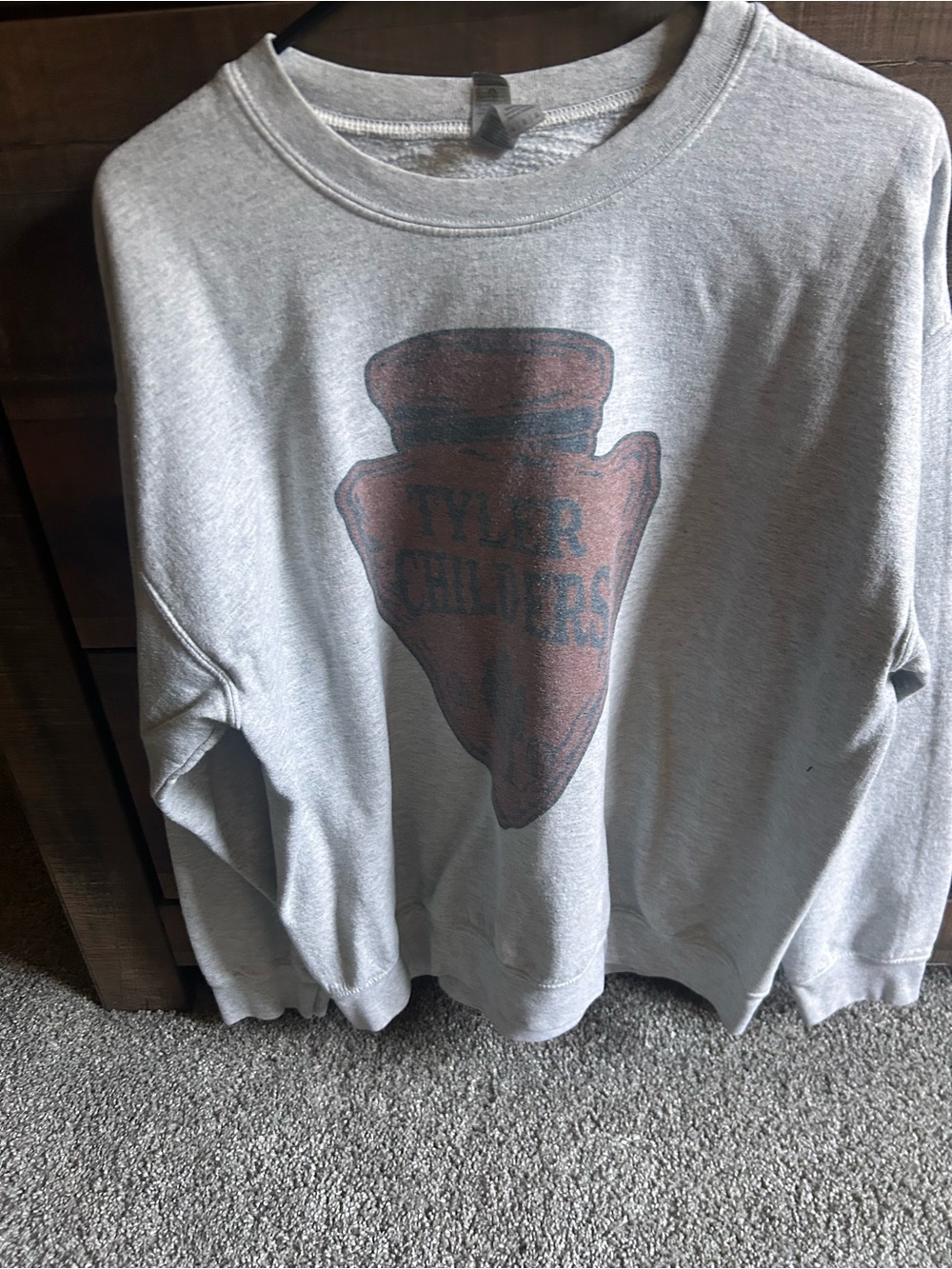 Tyler Childers Gray Crewneck Sweatshirt